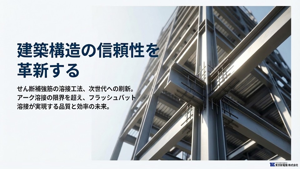  せん断補強筋用バット溶接機のご提案>